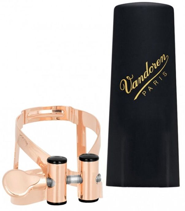 Abrazadera_y_Boquillero_Saxofon_Soprano_Vandoren_M/O_Oro_Rosa_LC56PGP_01