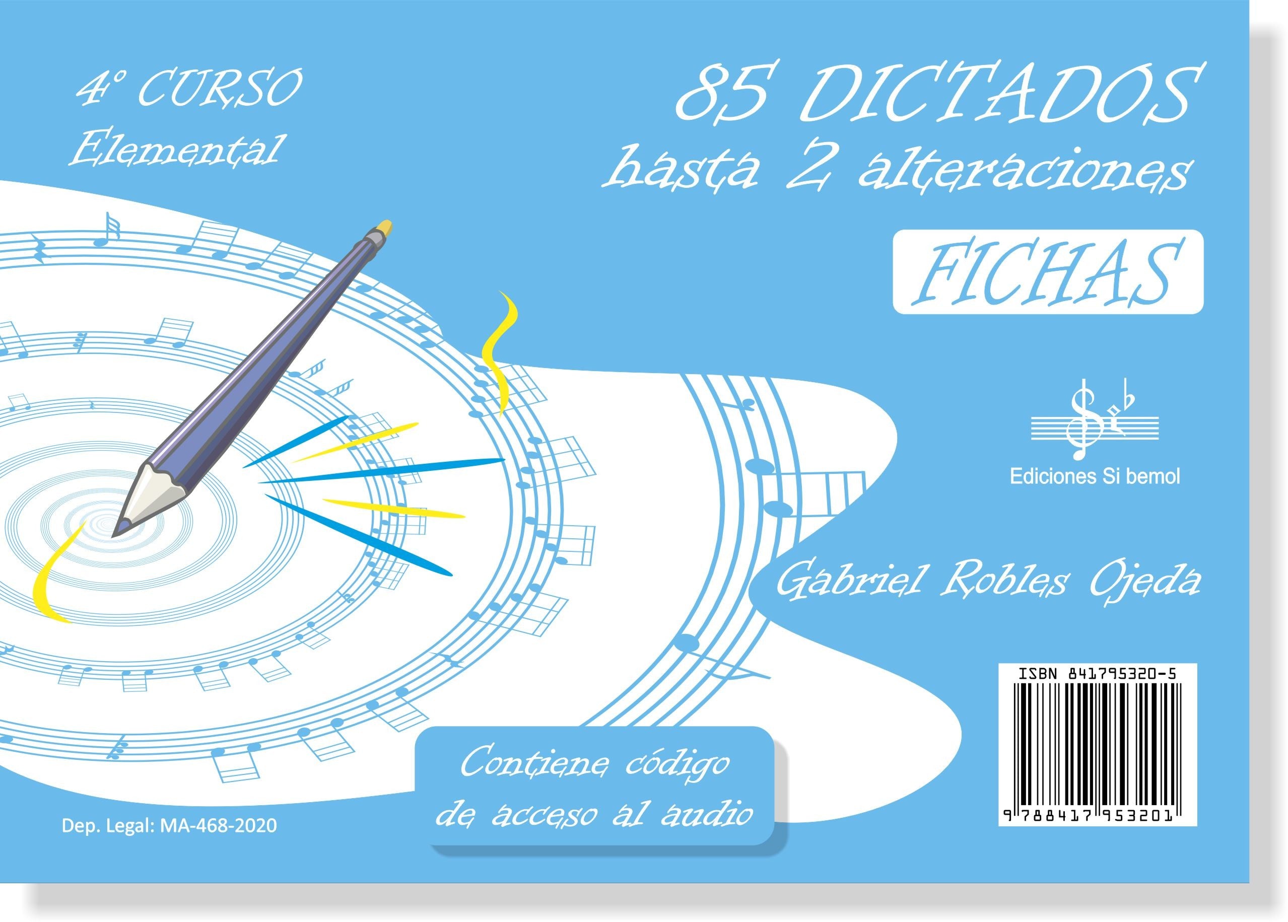 85 Dictados Hasta 2 Alteraciones 4 Elemental / Audio Online. Robles, G.