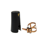 Abrazadera y Boquillero Saxofon Soprano Vandoren M/O Dorada LC56DP