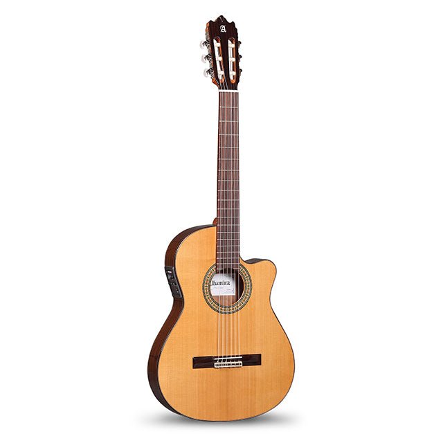 Guitarra Clasica Alhambra Caja Estrecha Electrificada Cut-Away 3 C CT E1