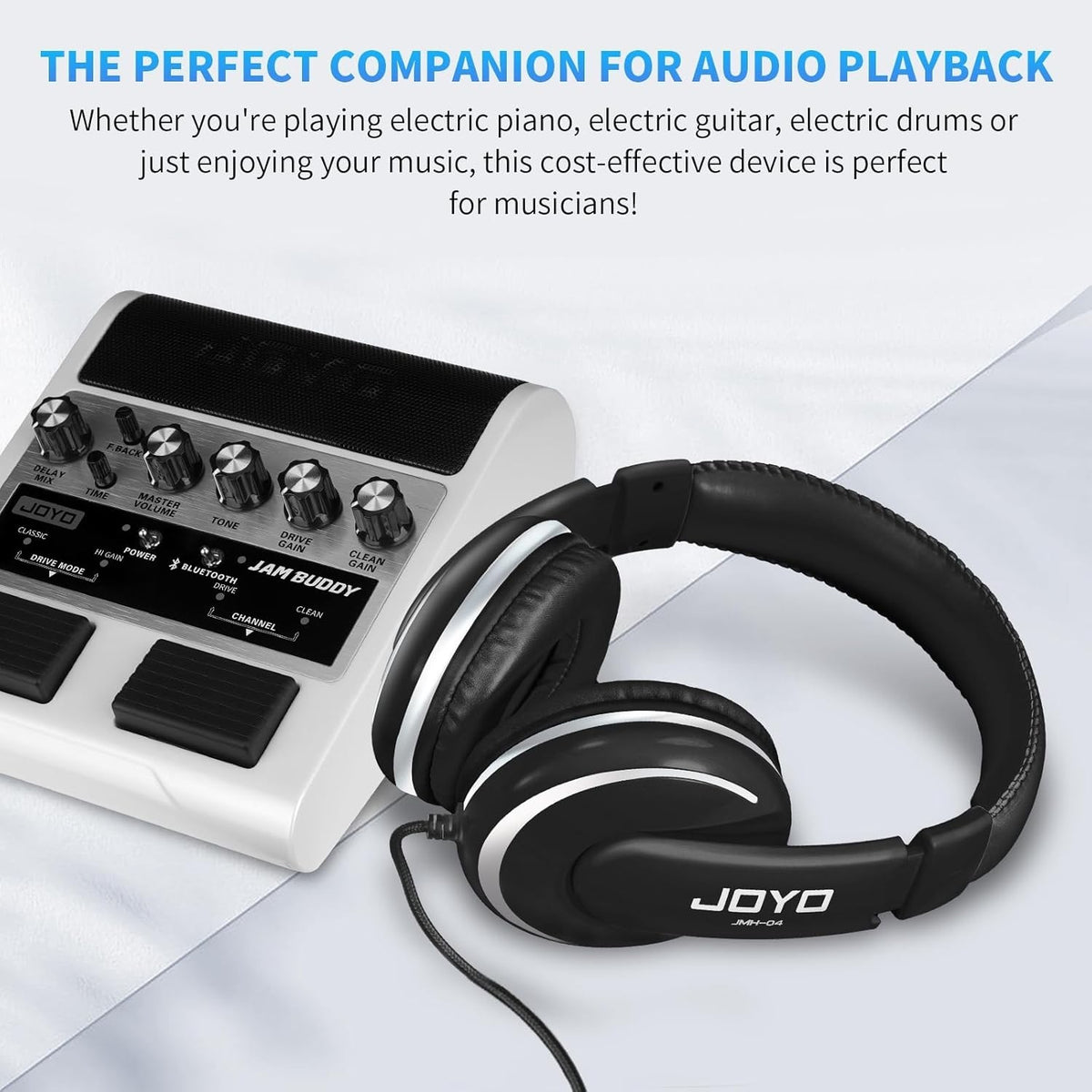 Auriculares Estudio Joyo Cerrados Plegables JMH-04 - vista 3