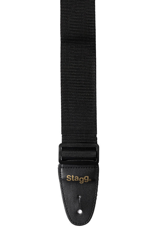 Correa Guitarra Stagg Nylon Negra