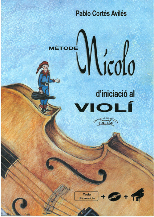 Metode Nicolo d Iniciacio al Violi + CD. Cortés, P.