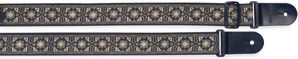 Correa Guitarra Stagg Floral Gris