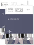 Coleccion de Piezas Para Piano Conjunto Vol.1 y Vol. 2 / Audio Online. Amor Sanchez, B.