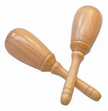 Maracas Madera Natural Samba 822SM
