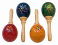 Maracas Profesional Samba Grande Tallada a Mano 8251SM