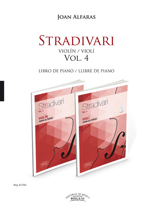 Stradivari Violin Vol. 4 Piano Aco. Catalan y Castellano. Alfaras, J.