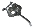 Atril Trompeta Curvado Samba Corto Plateado sin Soporte 9117SM
