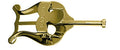 Atril Trompeta Recto Samba Corto Dorado sin Soporte 9220SM