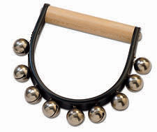 9 Cascabeles Engarzados en Piel Samba 929SM