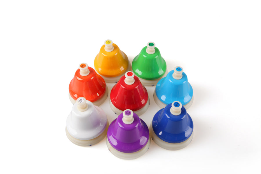 Juego de Samba 8 Campanas con Pulsador 9492SM
