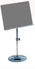 Atril Director con Pie Redondo y Partitura Metalica Samba 111 cm Altura 967SM