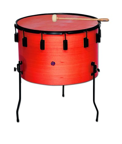 Timbal Samba 35 x 22 cm Parche Piel 9702RSM