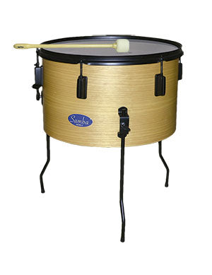Timbal Samba 40 x 25 cm con Maza Piel 9715SM