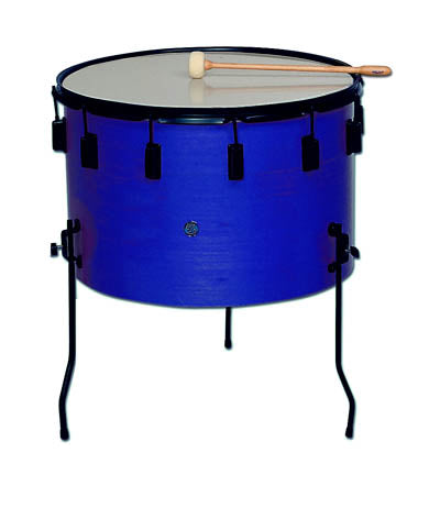 Timbal Azul Samba 40 x 25 cm Parche Poliester 971BSM