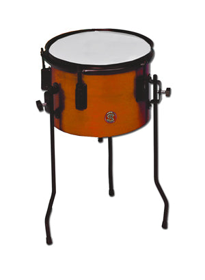 Timbal Naranja Samba 25 x 18 cm Parche Poliester 972OSM
