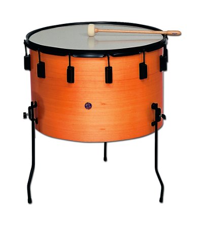 Timbal Naranja Samba 50 x 36 cm Parche Poliester 973OSM