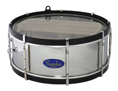 Tambor Samba 35.6 cm/14" x 16.5 cm Altura Acero Inoxidable 978SM
