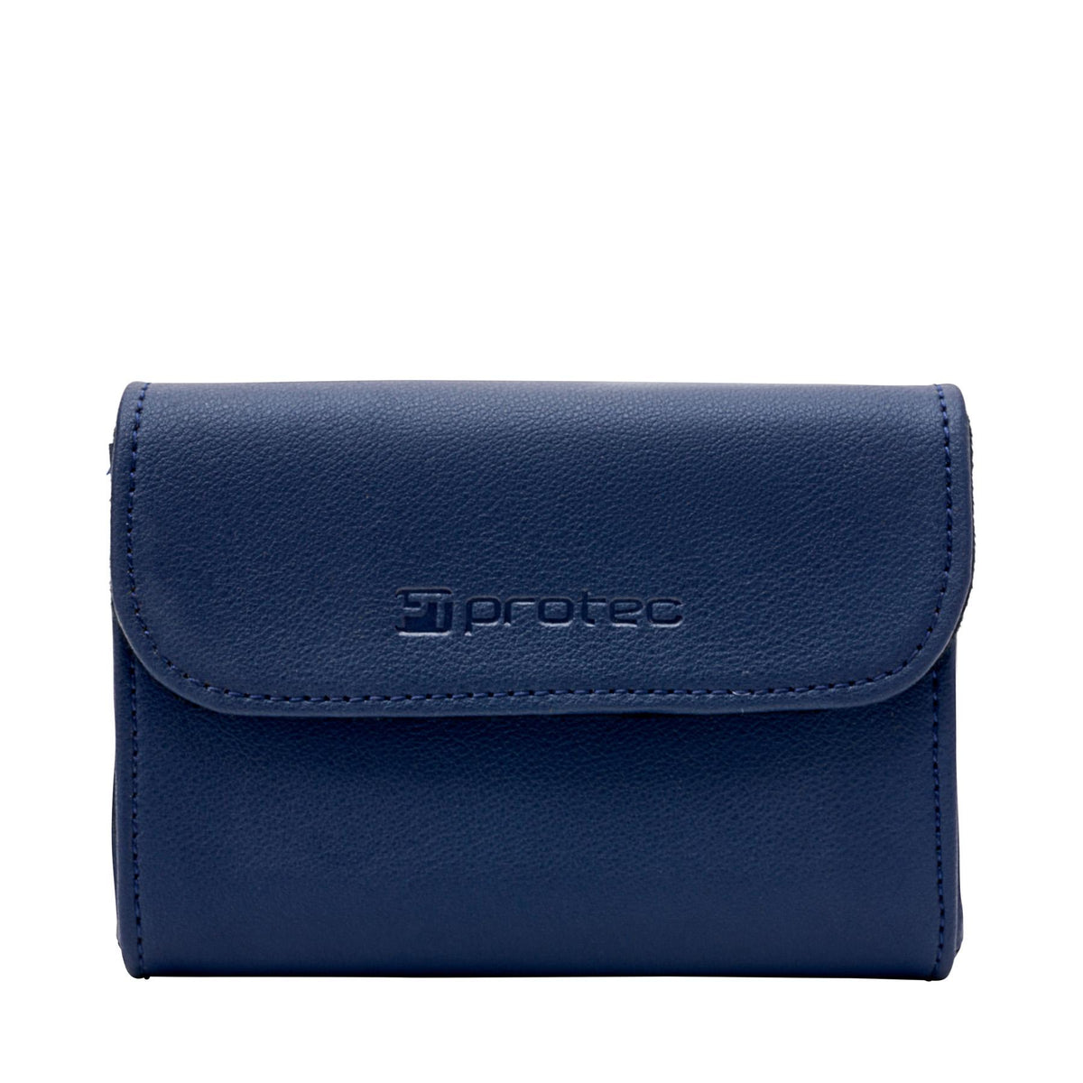 Funda Boquilla Trompeta (4) Protec Piel A271NB Azul Marino - Protec oficial