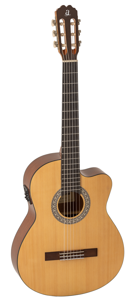 Guitarra_Clasica_Admira_Alba_Electrificada_Cutaway_Zurda_01