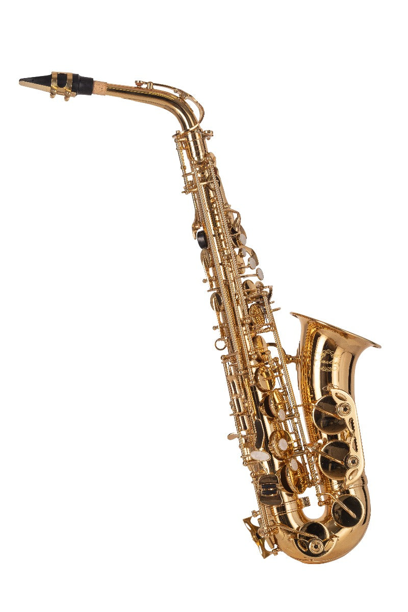 Saxofon Alto Mib Amadeus Lacado AL802L