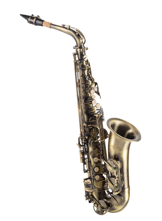 Saxofon Alto Mib Amadeus Acabado Envejecido AL860 - vista 3