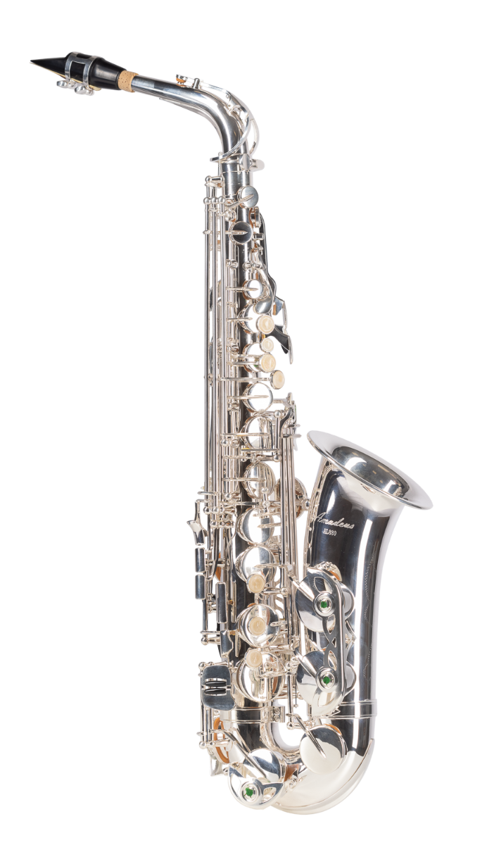 Saxofon Alto Mib Amadeus Plateado AL880