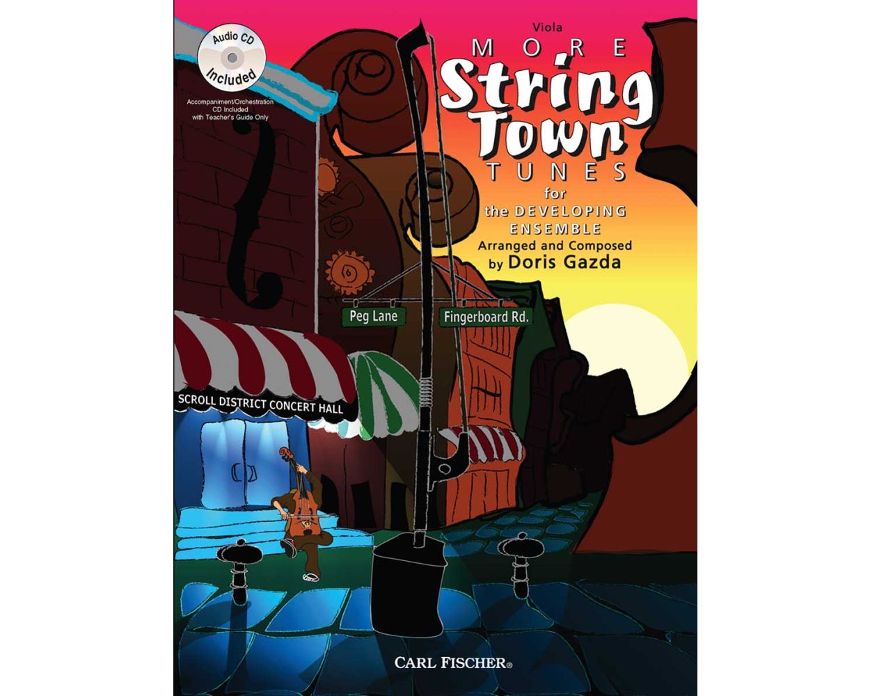 More String Town Tunes for Violin. Gazda, Doris
