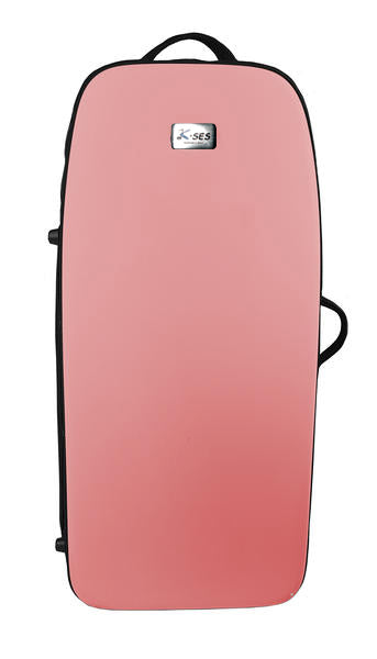 Estuche 2 Trompetas Kses Premium Mate Rosa