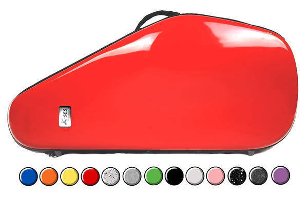 Estuche Saxofon Alto Kses Premium Rectangular Rojo