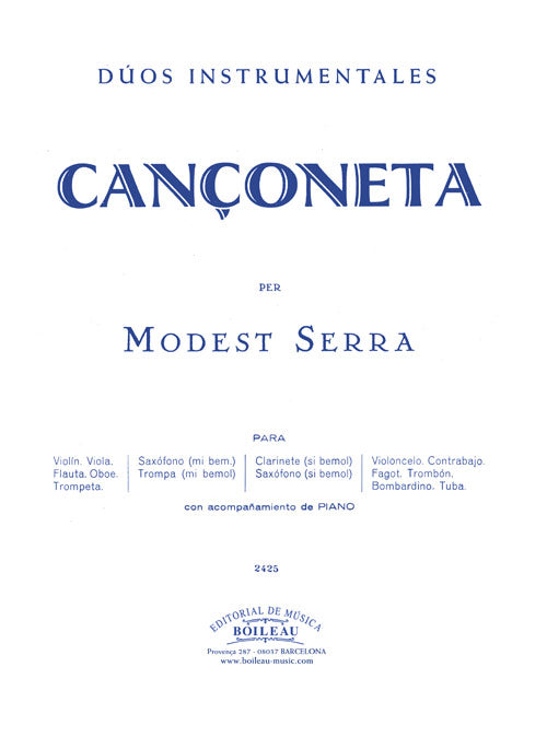 BOI1217 Canconeta - Serra