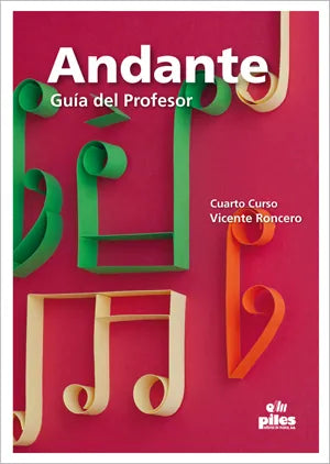 Andante Profesor 4. Cuarto Curso