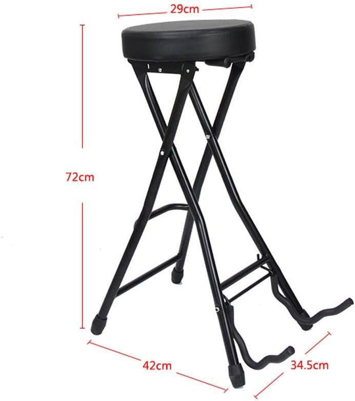 Banqueta Guitarra EK Plegable con Soporte de Guitarra BS706R - vista 4