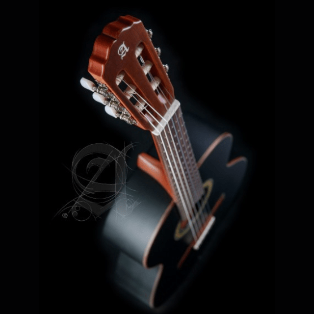 Guitarra Clasica Alhambra 1 C Black Satin
