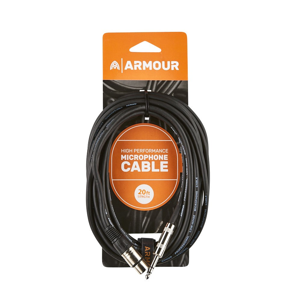 Cable Microfono Ashton XLR Hembra - Jack 6m High Performance CJP20