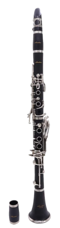 Clarinete Sib Amadeus Ebonita 17 Llaves Niqueladas CL417