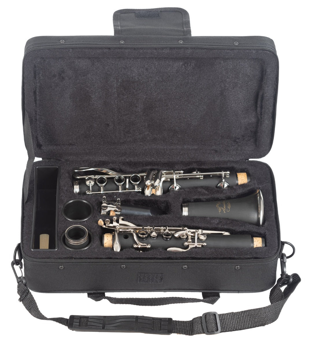 Clarinete Sib Amadeus Ebonita 17 Llaves Niqueladas CL804N17 - vista 6