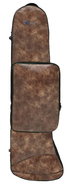 Estuche 2 Trombones Kses Classic Marrón