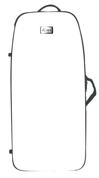 Estuche Saxofon Alto Kses Premium Rectangular Blanco