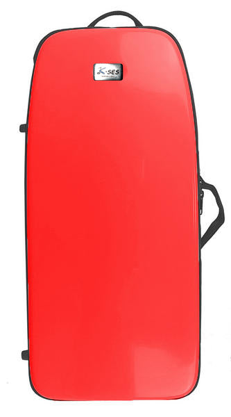 Estuche Saxofon Alto Kses Premium Rectangular Rojo