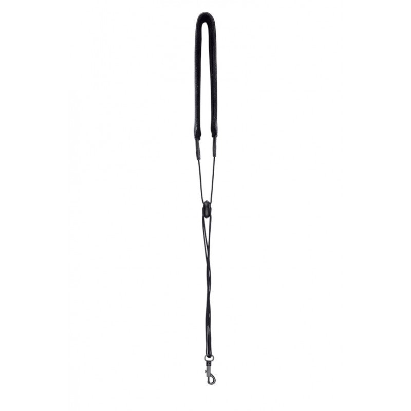 Correa de cuero Bam para instrumentos de viento, cordón con mosquetón de plástico ST-0031