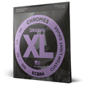 Juego Cuerdas Guitarra Bajo D'Addario Chromes, Escala Larga Tension Blanda Personalizada ECB84