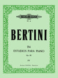 24 Estudios para Piano Op. 32 Vol. IV. Bertini, H.