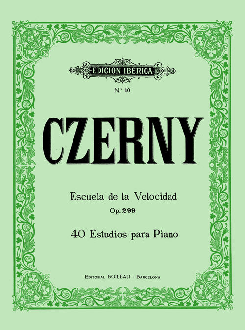 Escuela de la Velocidad Op. 299. Czerny, C.