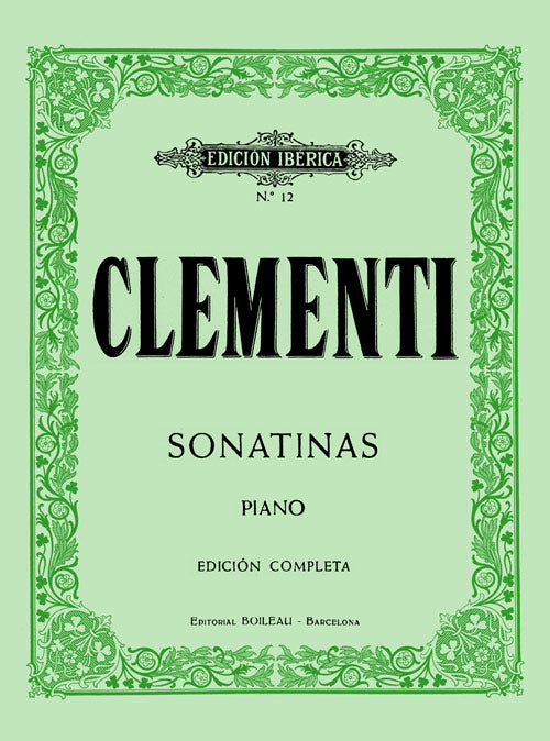 Sonatinas para Piano Op. 36-37-38. Clementi, M.