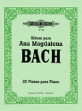 Album para Ana Magdalena Bach 20 Piezas para Piano. Bach, J.