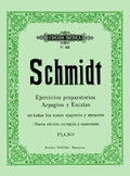Ejercicios Preparatorios, Arpegios y Escalas Op. 16. Schmidt, A.