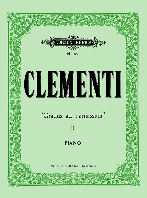 Gradus ad Parnassum Vol. 2. Clementi, M.