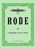 24 Caprichos Violín. Rode, J.